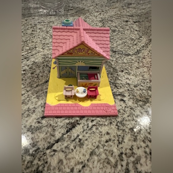 Très rare POLLY POCKET BLUEBIRD Beach Cafe complet